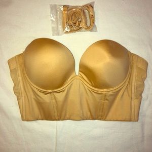 Cosabella “Marni” Strapless Plunge Bra
